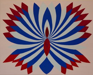 Fibonacci 1 - acryl op canvas - 60 x 40 cm