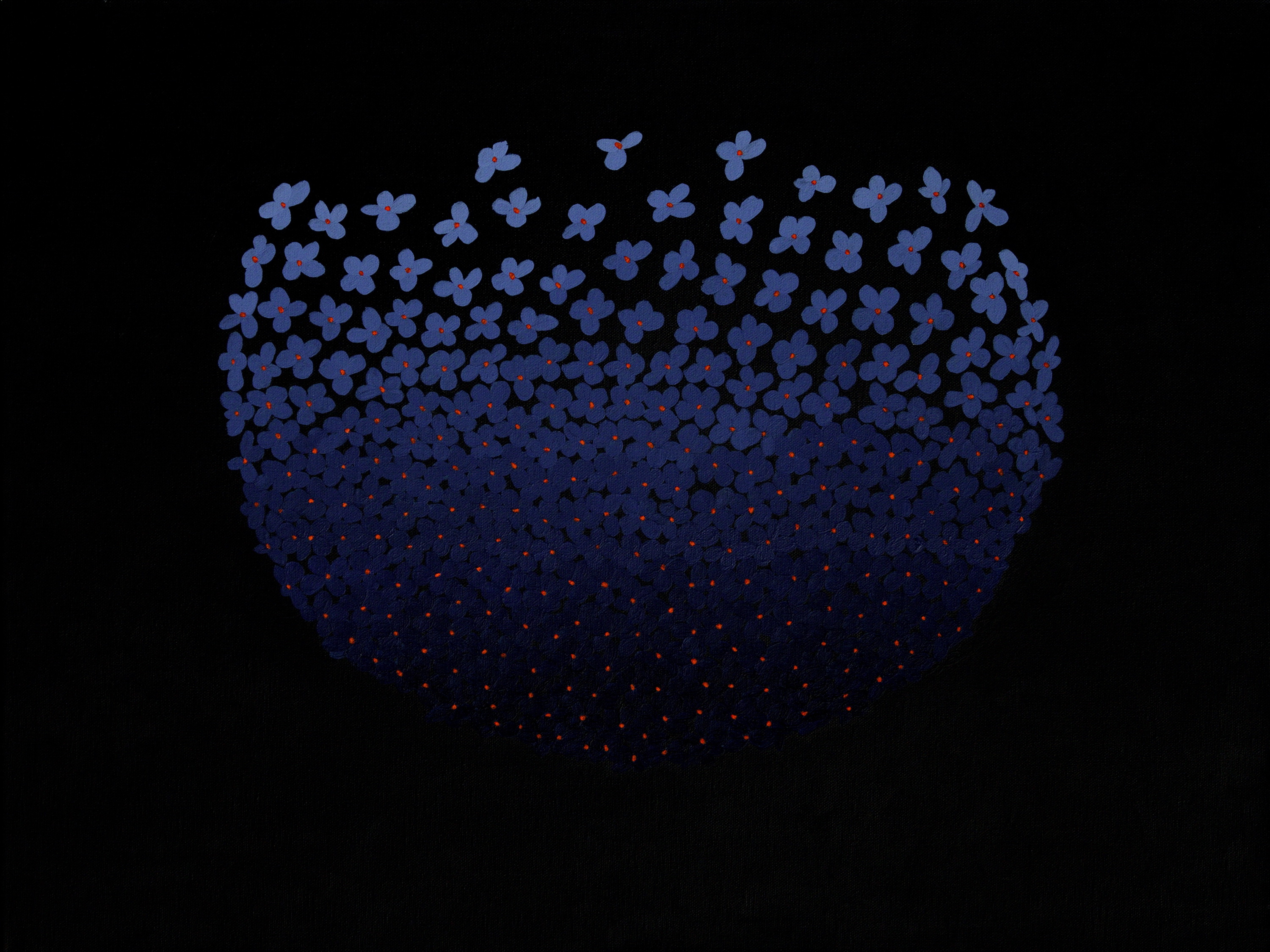 Annabel 180 - acryl op canvas - 80 x 60cm