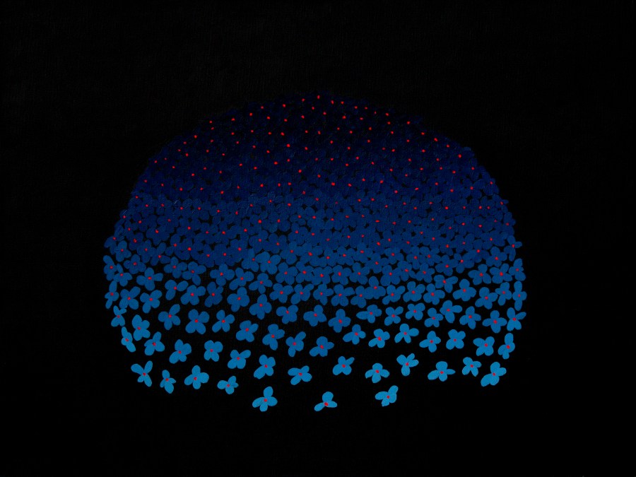 Annabel - acryl op canvas - 80 x 60 cm