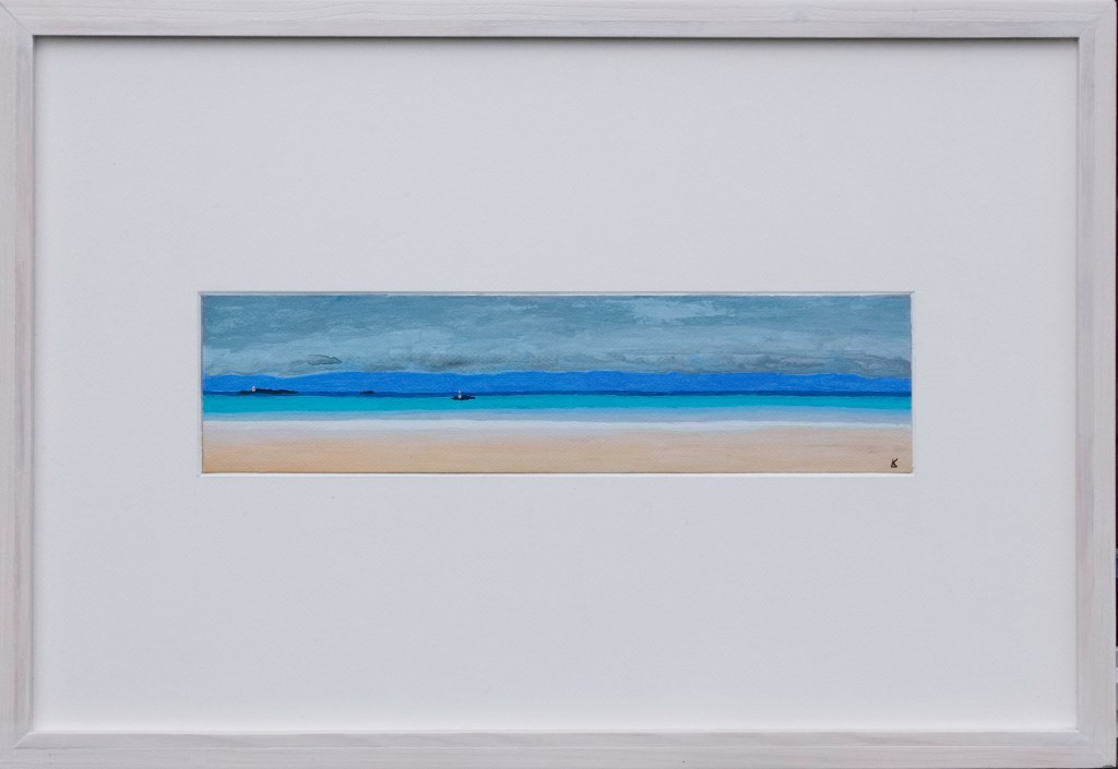 Plage de Binic - ingelijst