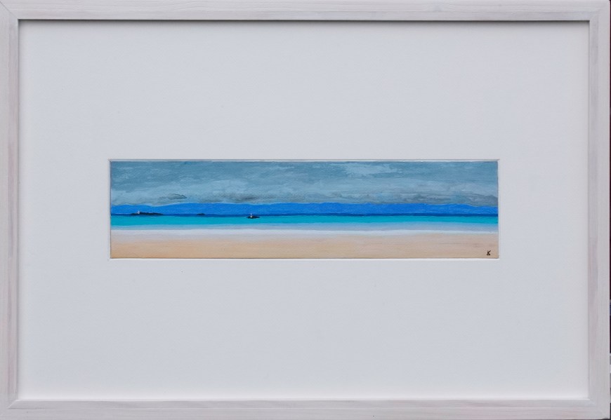 Plage de Binic - ingelijst